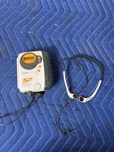 New ListingSony Walkman S2 WM-FS555 Sports Cassette Player Weather/FM/AM Tested Works Clean
