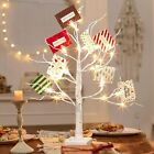 CHRISTMAS TREE WITH GIFT CARDS LIGHTED BIRCH TREE MONEY TREE HOLDER WITH 8 CLIPS