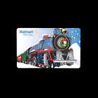 Walmart Vintage Holiday Steam Engine  NEW COLLECTIBLE GIFT CARD NO VALUE #8745