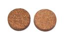 WWII US original vintage canteen cork in new condition lot of 2 E2305