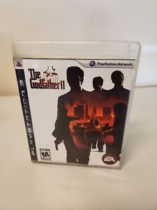 The Godfather II 2 Complete in Case w/ Manual Playstation 3 PS3 - Mint Condition