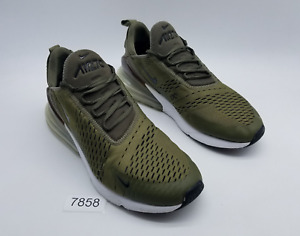 Nike Air Max 270 Men's Size 11.5 Running Shoes Medium Olive *See desc