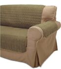 HOME & DORM OLIVE & SAGE SLIPCOVER LOVESEAT PROTECTOR up to 75