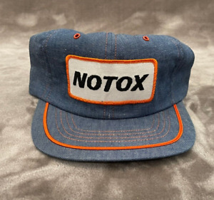 NOTOX - Denim Cap Hat Snapback - Baseball Vintage Trucker