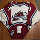 Inaugural Starter Authentic Patrick Roy Colorado Avalanche Mesh Jersey White 52