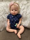 Arianna by Reva Schick OOAK Blonde Baby Girl Toddler Reborn Doll Rooted Hair