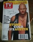 Stone Cold Steve Austin TV Guide Magazine Lot WWE WWF Pro Wrestling 1998 1999