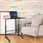 Adjustable Height Rolling Laptop Table Bed Side Hospital Table Stand Tray Desk