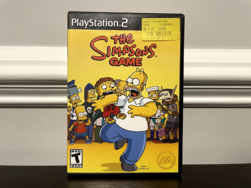 Simpsons Game (Sony PlayStation 2, PS2) - USED