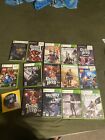 xbox 360 and ps2 games lot used