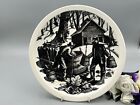 Wedgwood Sugaring New England Industries Plate Designed by Clare Leighton.