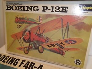 BOEING P-12E F4B-4 & CURTISS SPARROWHAWK  1/32ND SCALE COLLECTION
