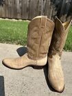 Men’s Vintage Rare Wildebeest Cowboy Boots Size 13D Excellent Condition