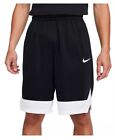 Nike Dri-FIT Icon Men's Basketball Shorts AJ3914-018 Black White S,M, L, XL,XXL.