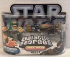 2006 Hasbro Star Wars Galactic Heroes Figure Pack Luke Skywalker & Speeder Bike