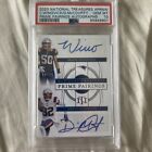 2020 National Treasures Prime Pairings /35 Chase Winovich Devin McCourty Auto