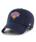 New York Knicks '47 Brand Navy Blue Clean Up Adjustable Dad Hat