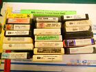 Lot of 20 vintage 8 Track Tapes 60's & 70's rock/pop/country/easy listening.