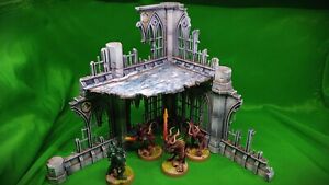 Warhammer 40,000 40k Ruins Terrain Gothic City Building Pro Painted / Varnished