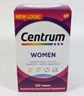 Centrum Women Daily Multivitamin/Multimineral Supplement 120 Tablets Exp01/2025+