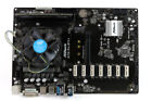 Full Kit MB/CPU/RAM - ASRock H110 Pro BTC+ 13 Slot GPU Mining Motherboard | F...