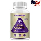 Herbal Hair Grow Boost Vitamins Fast Growth Faster Longer Thicker Fuller 60Caps