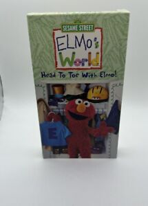 Elmos World VHS - Head to Toe With Elmo (VHS, 2003)