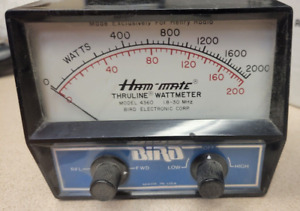 Bird Thruline WattMeter - Model 4360 1.8-30MHz (Ham-Mate)