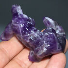 New Listing67g Natural Crystal.Dream amethyst.Hand-carved.Exquisite cabrite statues.gift 79