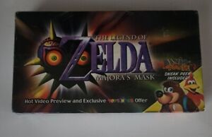 The Legend of Zelda Majora's Mask Preview VHS Toys R Us Nintendo NEW SEALED