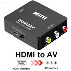 HDMI To RCA AV Converter Adapter 1080P CVBs 3RCA For Video Audio Xbox TV PC DVD