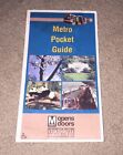 2002 Washington Metro Subway Map Pocket Guide