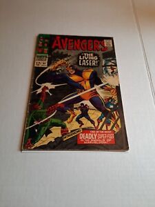Avengers 34, (Marvel, Nov 1966), VG, Silver Age, 1st appearance Living Laser