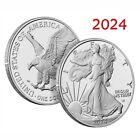 New Listing2024 1 oz American Silver Eagle Coin BU - Lot of 10 Coins
