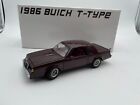 GMP 1986 Buick Regal T-Type Dark Red Metallic Coupe Limited Ed. #299 1/24