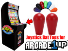 Arcade1up Street Fighter 2 - Joystick Bat Tops UPGRADE! (2pcs Red)
