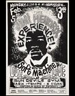 Jimi Hendrix PHOTO Poster 1968 Concert Tour Experience 8x12 Size