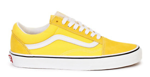 Vans Old Skool Unisex Shoes Cyber Yellow/White (New With Box)
