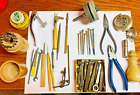 Vintage Assorted Lot of Watchmaker Jeweler Repair Tools Drawer Full