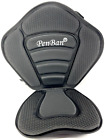 PenBan - Adjustable Padded Kayak Seat & Backrest w/ Detachable Bag - Solid Black