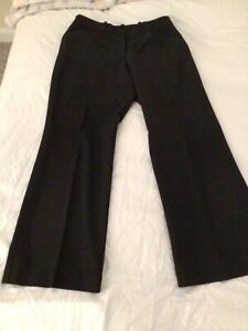 Worthington Women’s Dress Pants Trousers Black Size 10 Front Pockets Pre-Owned