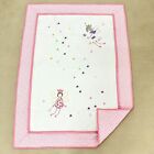 Handmade Fairy Tales Embroidered Hand Stitch Baby/Toddler Cotton Crib Quilt
