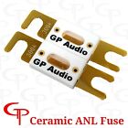 (2 Pack) Ceramic 500 AMP Gold Plated ANL Fuses GP Car Audio