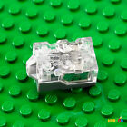 Genuine LEGO Light Brick 2x3 Blocks Trans-Clear Yellow LED Glows Orange 54930c02