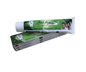 2 X HERBAL Medayurveda organic Family Toothpaste  Fluoride Free / Free shipping