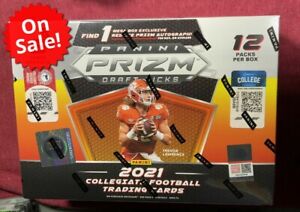 NEW 2021 Panini Prizm NFL Draft Picks Football Red Ice (Mega Box) 60 Cards