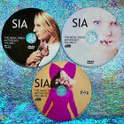 SIA The Music Video Anthology 2000-2022 3 DVD Set 96 Videos 6 Hours David Guetta