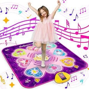 New ListingDance Mat Toys for 3 4 5 6 7 8+ Girls, Game Toy Gift for Kids Girls with 7 Ga...