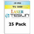 Laser Teslin Synthetic Paper (TS1000) For Making PVC-Like ID Cards - 25 Sheets