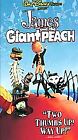 James and the Giant Peach (VHS, 1996) Tim Burton Walt Disney Home Video